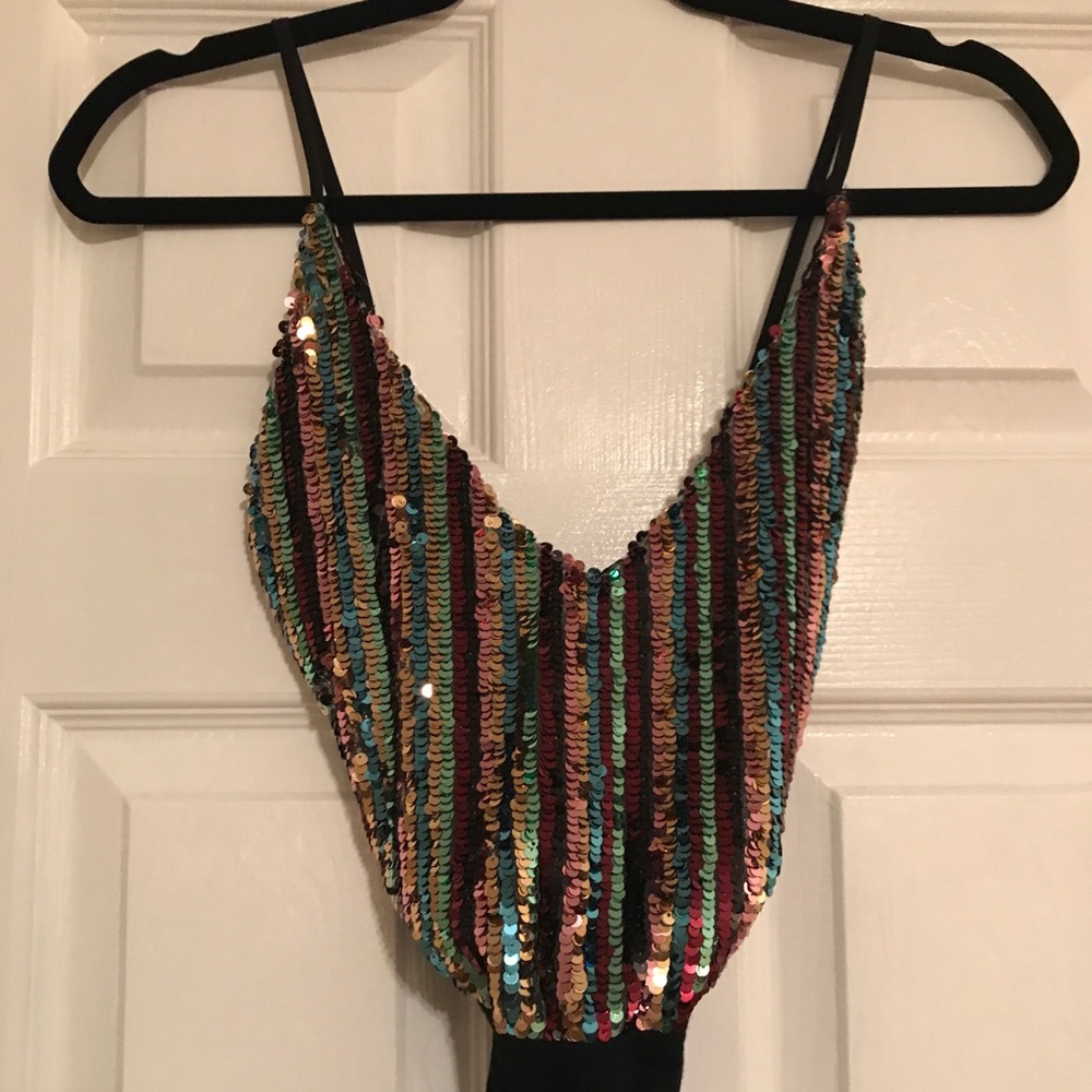 Sequined Bodysuit